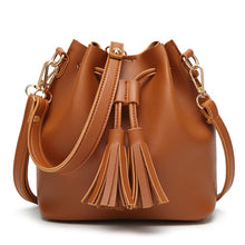 Load image into Gallery viewer, Brand Tassel Shoulder Bag