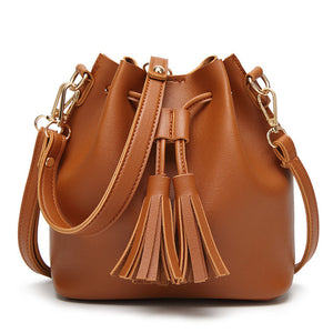 Brand Tassel Shoulder Bag