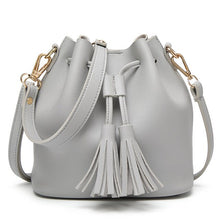 Load image into Gallery viewer, Brand Tassel Shoulder Bag