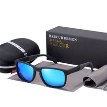 Load image into Gallery viewer, BARCUR Matte Black Sunglasses