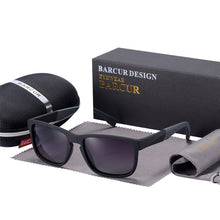 Load image into Gallery viewer, BARCUR Matte Black Sunglasses
