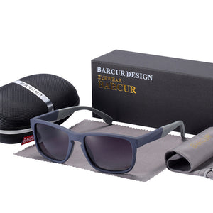 BARCUR Matte Black Sunglasses