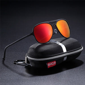 BARCUR Aluminium Ultralight Pilot Sunglasses