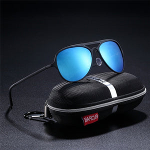 BARCUR Aluminium Ultralight Pilot Sunglasses