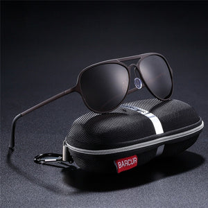 BARCUR Aluminium Ultralight Pilot Sunglasses