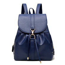 Load image into Gallery viewer, Fashion High Quality PU Leather Bagpacks