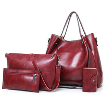 Load image into Gallery viewer, New 4pcs/set Women Fashion Shoulder Bag