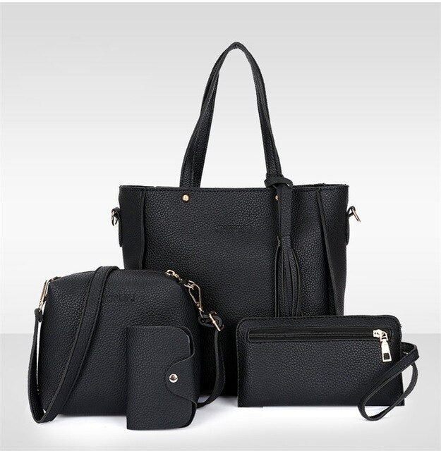 4 Pcs/Set Fashion Handbags