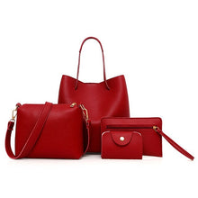 Load image into Gallery viewer, New Fashion 4Pcs/Set Women Handbag