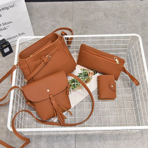 Women Bag 4pcs/set Composite Bags