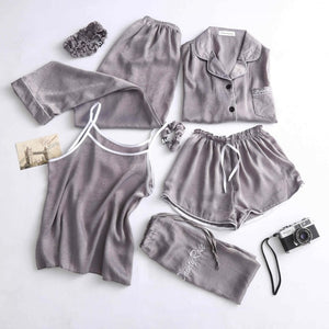 4pcs pajamas sets  Sleep Women Night Clothes Ladies Pajamas Pijamas Women 549