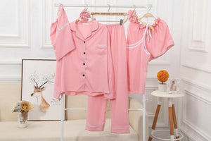 4pcs pajamas sets  Sleep Women Night Clothes Ladies Pajamas Pijamas Women 549