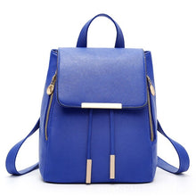 Load image into Gallery viewer, New Women Backpack PU Leather Small School Bagpack