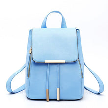 Load image into Gallery viewer, New Women Backpack PU Leather Small School Bagpack