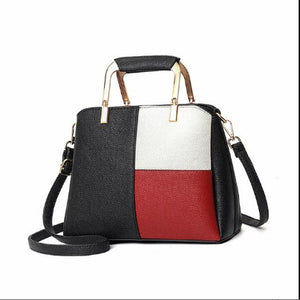 Patchwork PU Leather Handbags