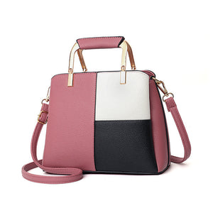 Patchwork PU Leather Handbags